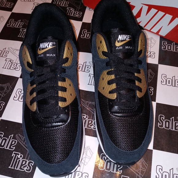 Nike Air Max 90 Black Gold - Picture 3 of 10